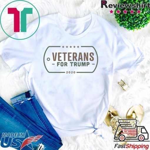 Veterans for Donald Trump 2020 Shirts