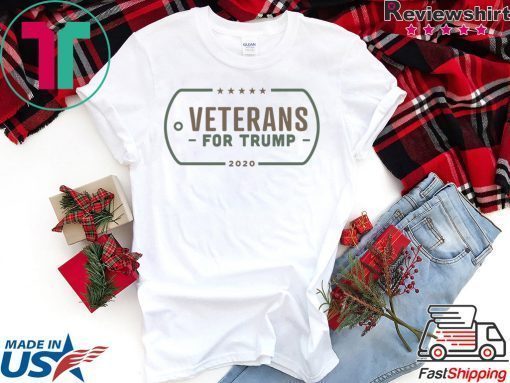 Veterans for Trump Tee Shirt