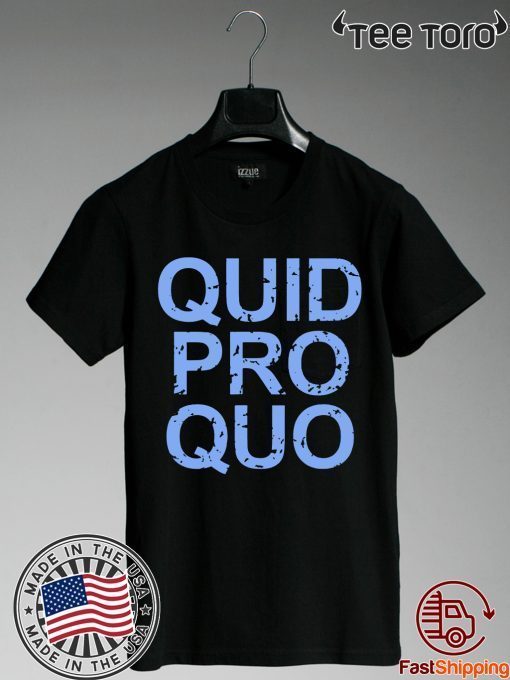 Vintage Quid Pro Quo For Edition Shirt