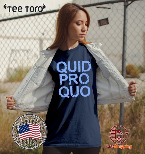 Vintage Quid Pro Quo For Edition Shirt