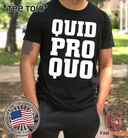 Vintage Quid Pro Quo For Edition T-Shirt