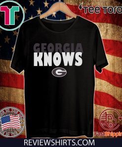 Womens Georgia Bulldogs football Knows Tee Shirt