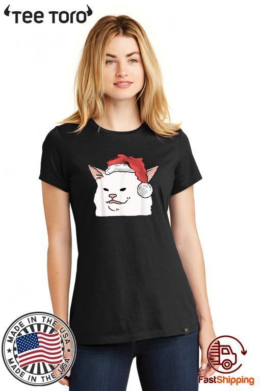 Yelling At Confused Cat At Dinner Table meme Christmas Offcial T-Shirt