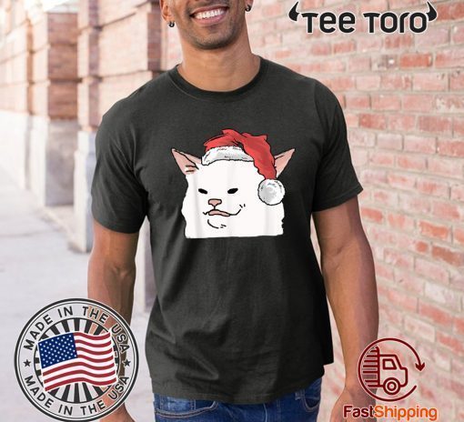 Yelling At Confused Cat At Dinner Table meme Christmas Offcial T-Shirt