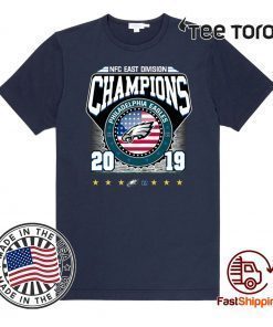 2019 East Division Champions Eagles T Shirt