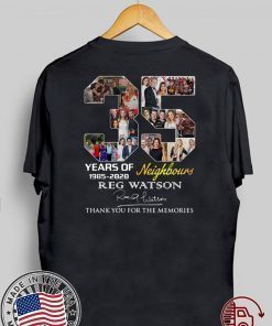 35 Years of Neighbours Reg Watson thank you for the memories Unisex T-Shirt