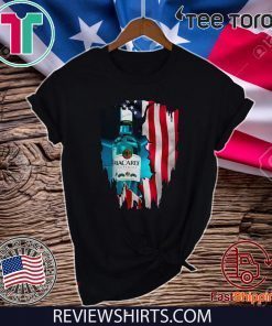 4th Of July independence day Bacardi Superior Wine Tee Shirt