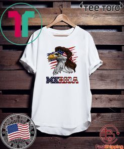 4th of July Patriotic Eagle Shirt - Flag USA Baseball T-Shirt