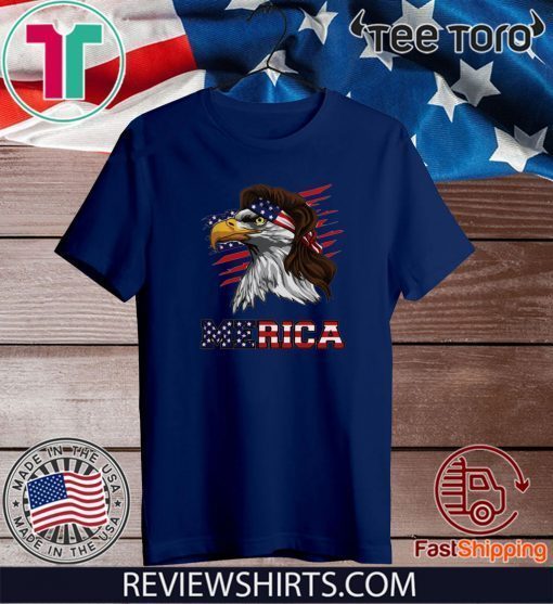 4th of July Patriotic Eagle Shirt American Flag Baseball Offcial T-Shirt