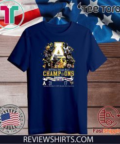 Appalachian State Mountaineers 2019 New Orleans Bowl Champions Unisex T-Shirt