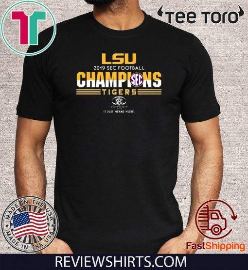 LSU SEC Championship 2019 Offcial T-Shirt