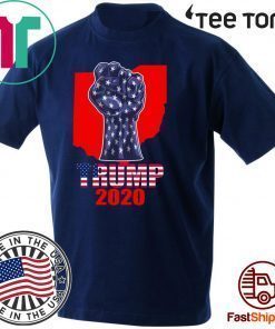 Ohio For President Donald Trump 2020 Election Us Flag Gift T Shirt