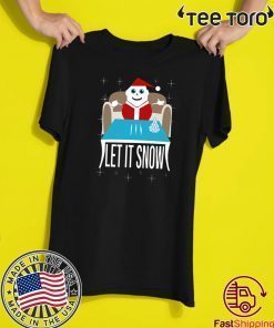 Walmart Cocaine Santa Let It Snow 2020 T-Shirt