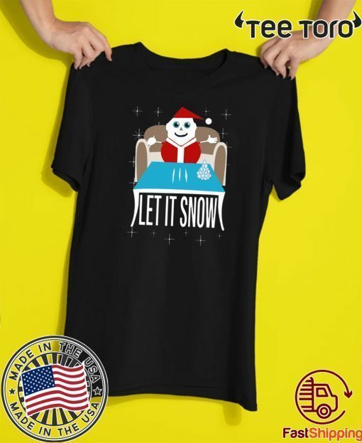 Walmart Cocaine Santa Let It Snow 2020 T-Shirt