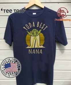 Yoda Best Nana Offcial T-ShirtYoda Best Nana Offcial T-Shirt