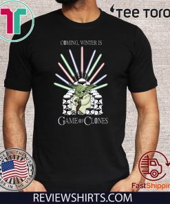 Yoda Coming Winter Is Game Of Clones Offcial T-Shirt