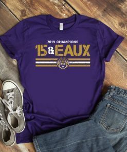 15&Eaux Championship Licensed by LSU Official T-Shirt