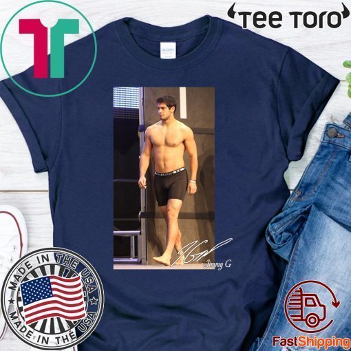 49ERS GEORGE KITTLE JIMMY G SHIRTLESS OFFICIAL T-SHIRT