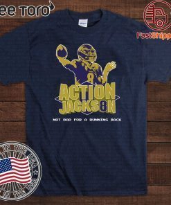 Action Jackson Shirt - Not Bad For A Running Back T-Shirt