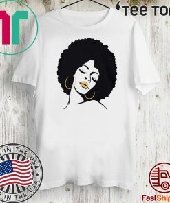 Afro Diva Black Girl Magic Lips Natural Melanin 2020 T-Shirt