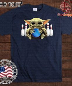 Baby Yoda Hug Bowling Classic T-Shirt