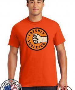 FRESHLY SQUEEZED ORANGE SHIRT - ORANGE CASSIDY T-SHIRT