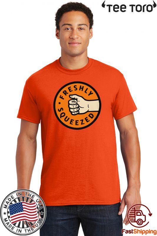 FRESHLY SQUEEZED ORANGE SHIRT - ORANGE CASSIDY T-SHIRT