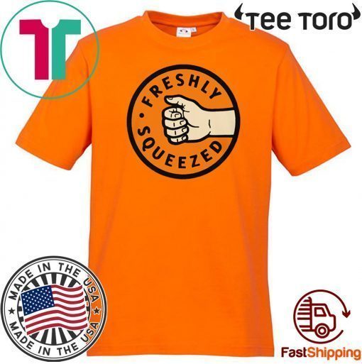 FRESHLY SQUEEZED ORANGE SHIRT - ORANGE CASSIDY T-SHIRT