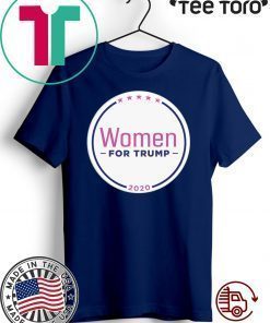 Women for Donald Trump Buttons T-Shirt