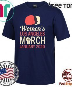 Women's Los Angeles March January 18 2020 Shirt T-Shirt