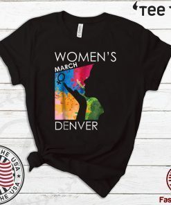 Women's Womens March DENVER Shirts