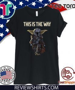 Yoda The Mandalorian This Is The Way Offcial T-Shirt