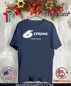 6 Strong #PrayforRyanNewman Official T-Shirt