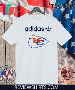 Adidas All Day I Dream About Kansas City Chiefs Official T-Shirt