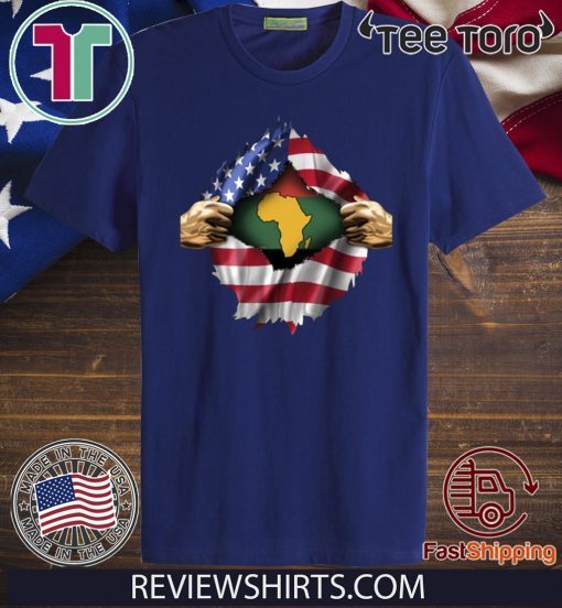 African Blood Inside My American 2020 T-Shirt