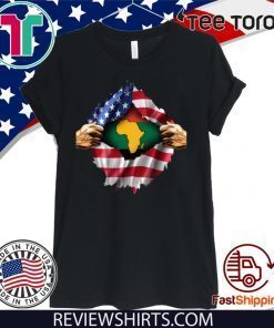 African Blood Inside My American 2020 T-Shirt