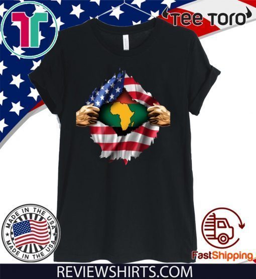 African Blood Inside My American 2020 T-Shirt