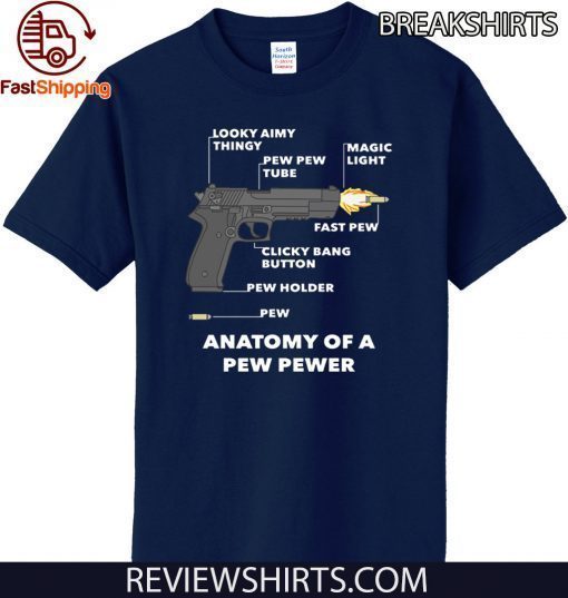 Anatomy Of A Pew Pewer Original T-Shirt