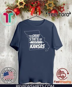 Great State of Missouri Kansas City Trump Funny Football Fan 2020 T-Shirt