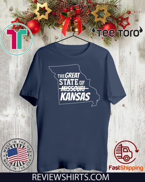 Great State of Missouri Kansas City Trump Funny Football Fan 2020 T-Shirt