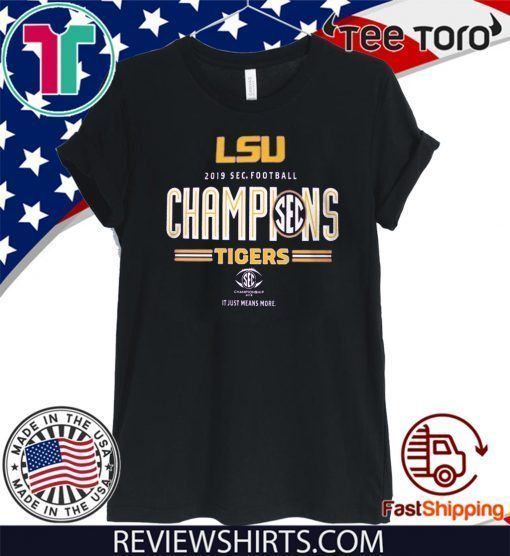 LSU Tigers Original Football Champions Locker Room Official T-Shirt