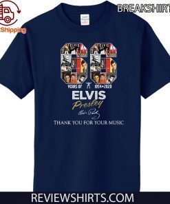 66 Years Of Elvis Presley 1974 – 2020 Thank You For Your Music Official T-Shirt