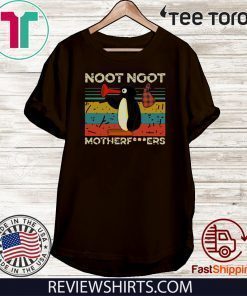 Vintage Pingu Noot Noot Motherfucker Gift T-Shirt