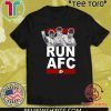 RUN AFC SHIRT PATRICK MAHOMES AND TRAVIS KELCE - KANSAS CITY CHIEFS FOR T-SHIRT