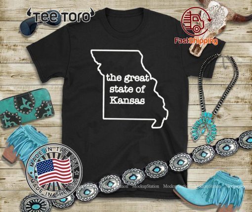 The Great State of Kansas Missouri T-Shirt