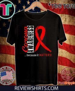 Virus Corona Awareness Because It Matters Official T-Shirt