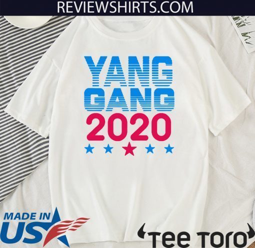 Yang Gang 2020 Andrew Yang For Presiden Donald Trump 2020 T-Shirt