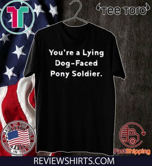 You're a Lying Dog-Faced Pony Soldier Joe Biden 2020 T-Shirt