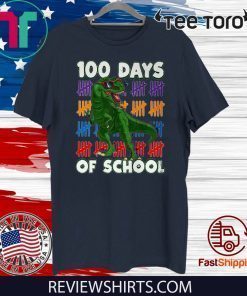 100 Days Of School 100th Day Dino Classic T-Shirt