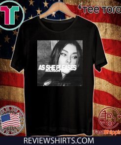 AS SHE PLEASES MADISON BEER OFFICIAL T-SHIRT